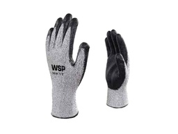 [M4CUT] Gant anti-coupure à fibre tricotée synthétique haute performance 100% nitrile